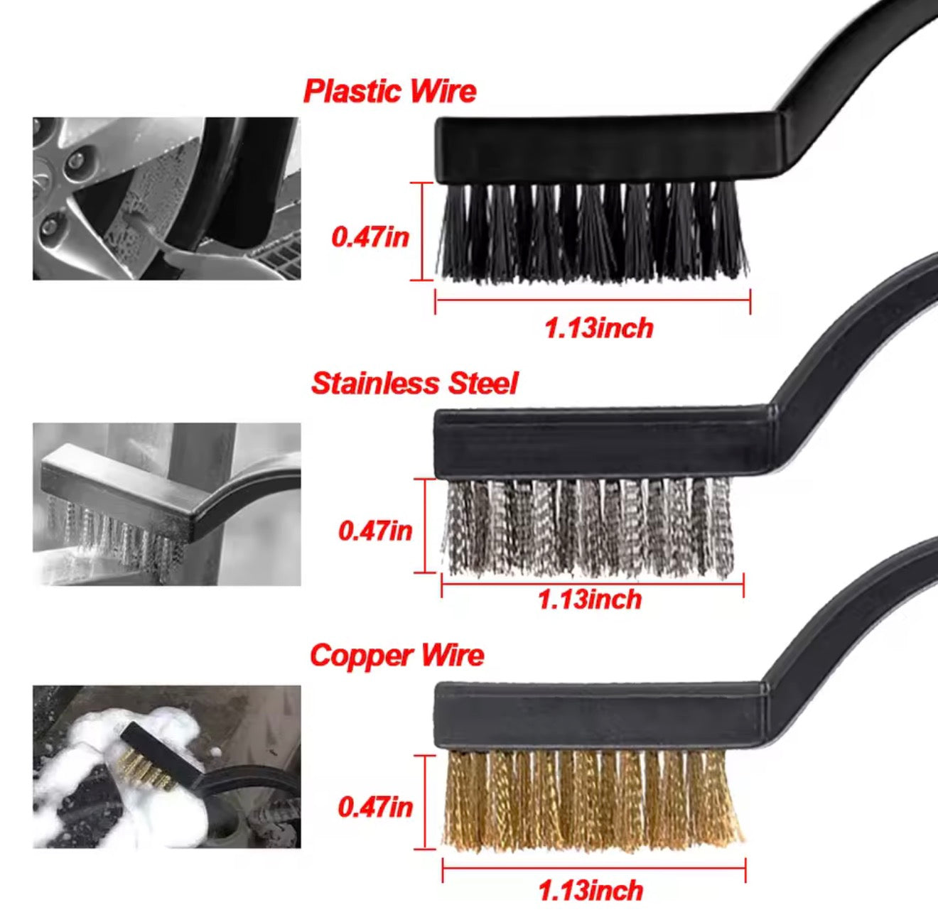 Car Detailing Brush Set The Ultimate Auto Cleaning Kit for Vents Gaps Maintenance Car Air Outlet Detail Clearance Brush
