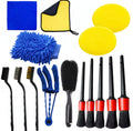 Car Detailing Brush Set The Ultimate Auto Cleaning Kit for Vents Gaps Maintenance Car Air Outlet Detail Clearance Brush